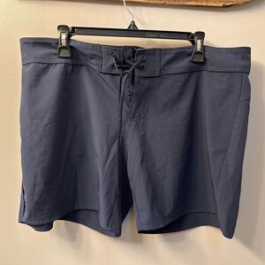 Carve Designs Women’s Deep Blue Swim Board Shorts Size 14